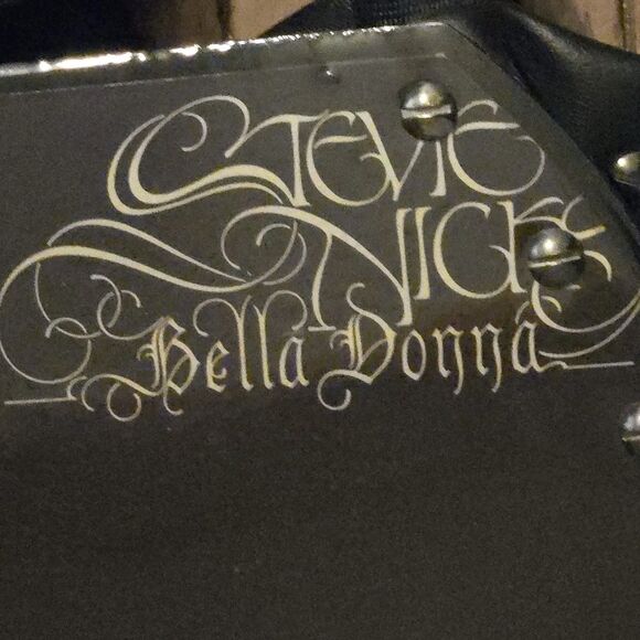 VTG Vinyl Record Purse Bella Donna Stevie Nicks Handbag Purse Parrot - Picture 9 of 14